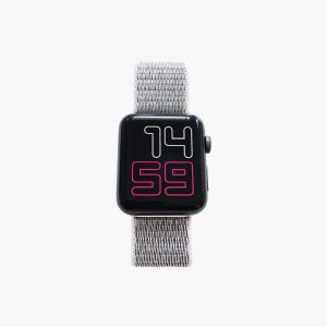 Apple Watch Series 2 Silver Aluminum Case with White Sport Band