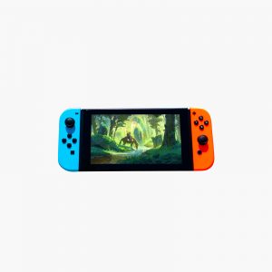 Nintendo Switch Bundle + The Legend of Zelda Breath of the Wild Red Blue